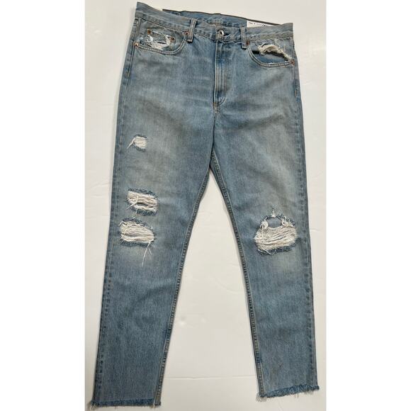 Rag & Bone Womens Union Pool Marilyn Distressed Jeans W1718K165UNI Size 31 - Picture 2 of 16
